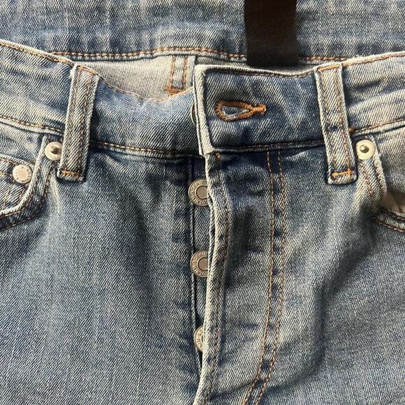 H&M &Denim High Waist Skinny Jeans • Size 29 • Light Wash - Picture 3 of 8